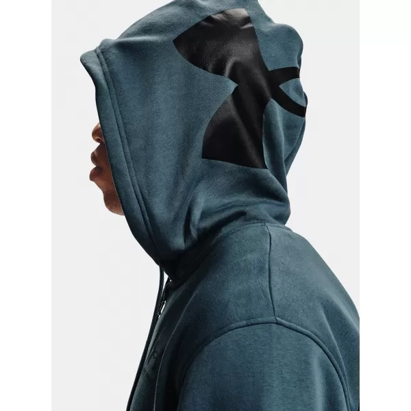  Moški pulover UNDER ARMOUR RIVAL FLEECE AMP FZ HD 1357113-467 MODRA 