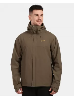 Moška hardshell jakna KILPI MONTANA-M 1M0102KI KAKI