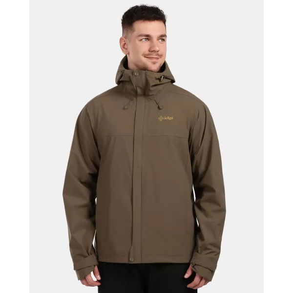  Moška hardshell jakna KILPI MONTANA-M 1M0102KI KAKI 