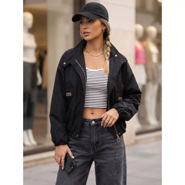  Ženska jakna DSTREET TY6023 ČRNA 