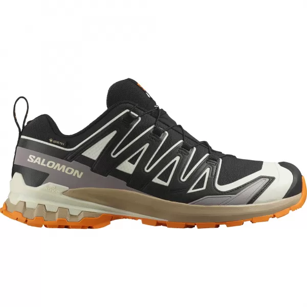  Moški čevlji SALOMON XA PRO 3D V9 GORE-TEX L47881900 ČRNI/VANILJEV LED/KURKUMA 