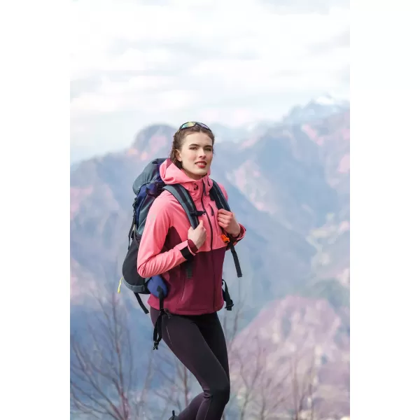  Ženska softshell jakna NORDBLANC BLINK NBSSL8320 ROZA 