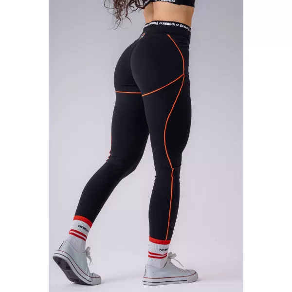  Ženske pajkice NEBBIA OLYMPIA HIGH-WAIST 935 ČRNA 