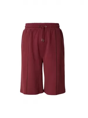 Moške kratke hlače Bermuda URBAN CLASSICS TB8439-22408 TEMNO OPEČNATO RDEČA