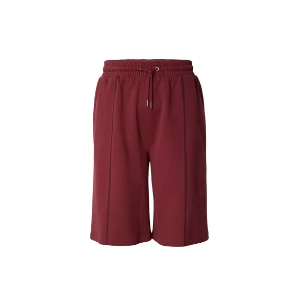  Moške kratke hlače Bermuda URBAN CLASSICS TB8439-22408 TEMNO OPEČNATO RDEČA 