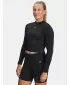 Ženska majica s kratkimi rokavi UNDER ARMOUR VANISH SEAMLESS LS 6000645-004 ČRNA