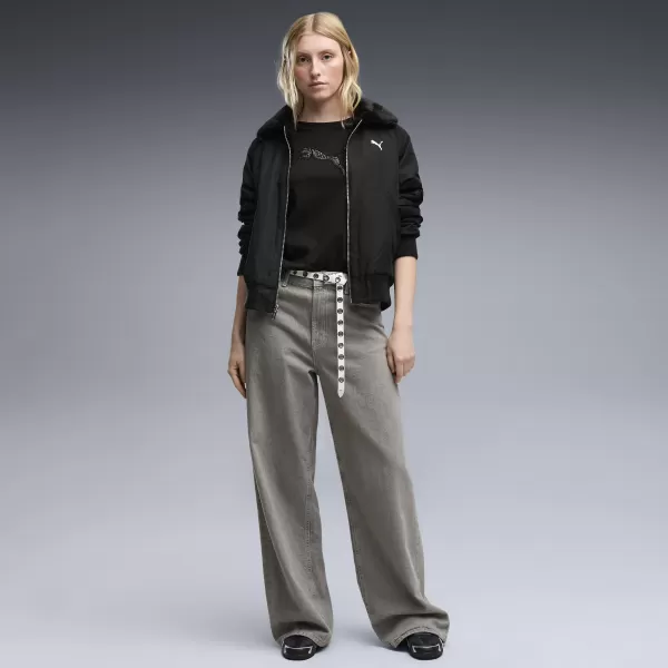  Ženska majica s kratkimi rokavi PUMA ESS SEQUINS TEE 69457601 ČRNA PUMA 