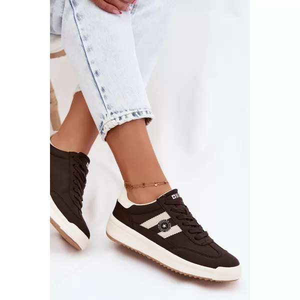  Ženske superge BIG STAR SHOES UU274024 RJAVA/BEŽ 