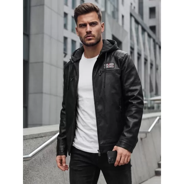  Moška jakna DSTREET TX5147 ČRNA 