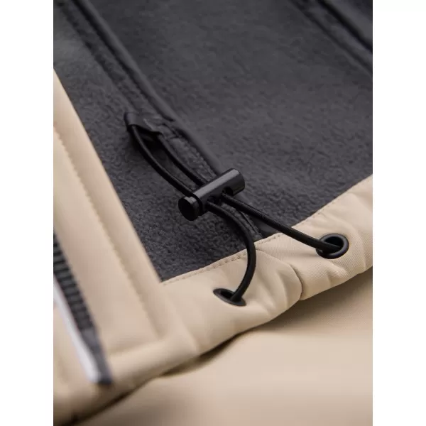  Moška softshell jakna OMBRE OM-JANP-0292 PESEK 
