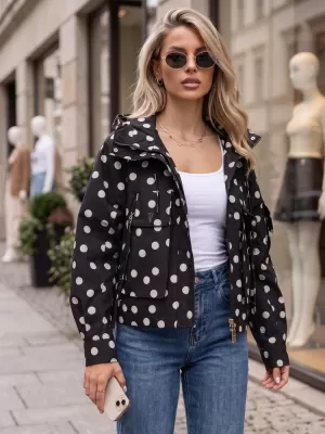 Ženska jakna DSTREET TY6035 ČRNA