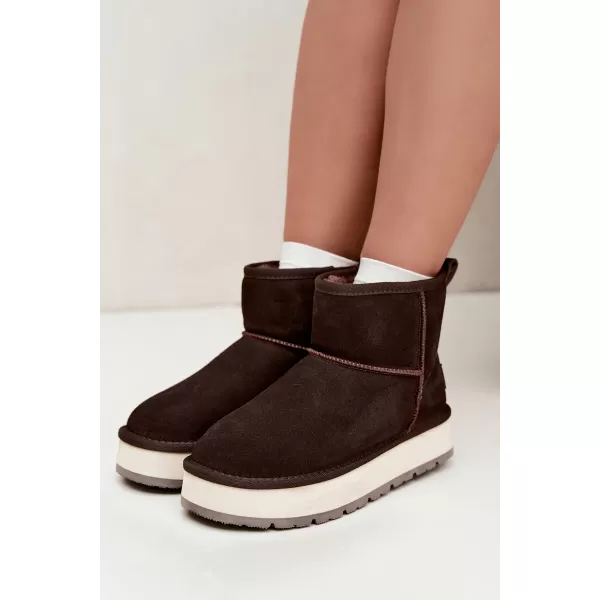  Ženski čevlji BIG STAR SHOES UU274693 RJAVA/BEŽ 