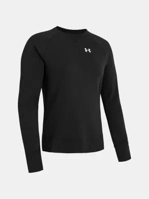 Ženski pulover UNDER ARMOUR RIVAL TERRY CREW 1360959-001 ČRNA