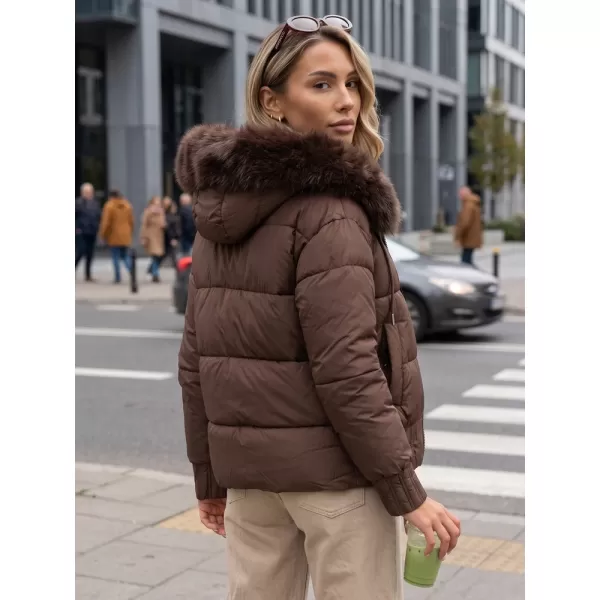  Ženska jakna DSTREET TY5829 RJAVA 