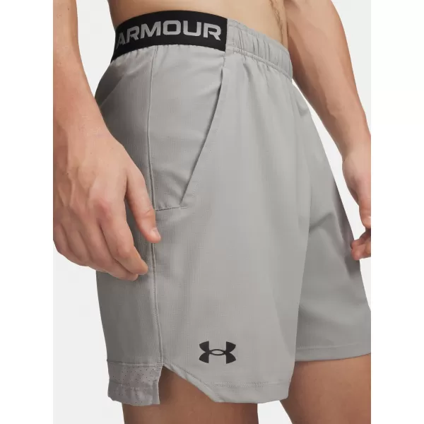  Moške kratke hlače UNDER ARMOUR VANISH WOVEN 6IN SHORTS 1373718-069 SIVA 