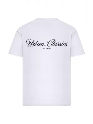 Moška majica s kratkimi rokavi URBAN CLASSICS TB8757 BELA