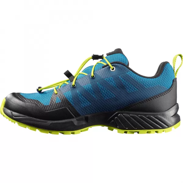  Otroški čevlji SALOMON OUTSCAPE WATERPROOF L49212500 MYKONOS MODRA/ČRNA/KISLA LIMETA 