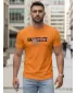 Moška majica s kratkimi rokavi DSTREET NX5017R-OR ORANŽNA