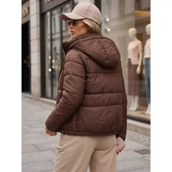  Ženska jakna DSTREET TY5861 RJAVA 