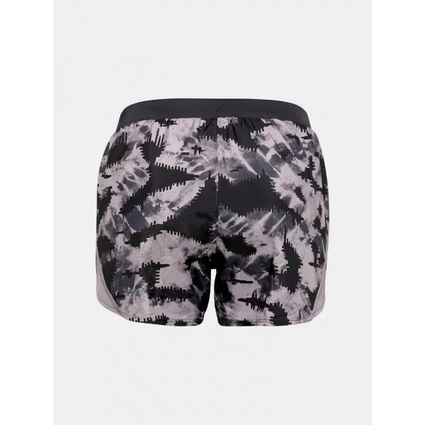  Ženske kratke hlače UNDER ARMOUR W UA FLY BY 2.0 PRINTED SHORT 1350198-591 VIJOLIČNA 