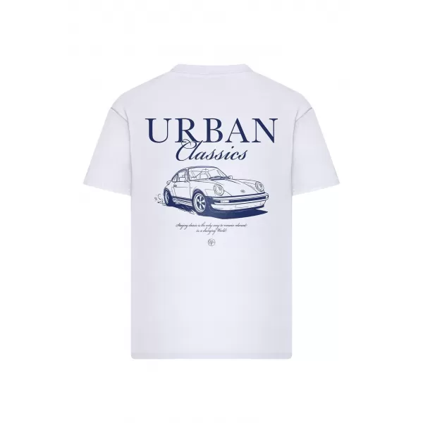  Moška majica s kratkimi rokavi URBAN CLASSICS TB8755 BELA 