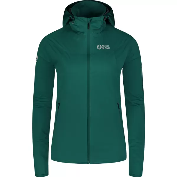  Ženska softshell jakna NORDBLANC OUTLAND NBSSL8324 ZELENA 