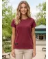 Ženska majica s kratkimi rokavi ALTISPORT NP/ALWST26001 BORDO