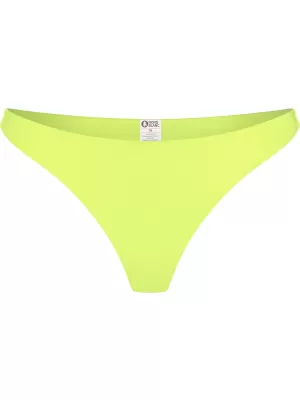 Ženski spodnji del bikinija NORDBLANC GLITZ NBSSS8240 SVETLO RUMENA