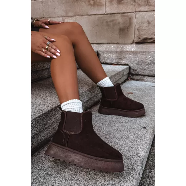  Ženski čevlji BIG STAR SHOES UU274174 RJAVE/BEŽ SENCE 