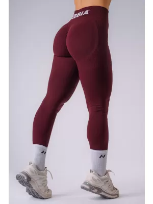 Ženske pajkice NEBBIA FLOW SEAMLESS 496 KLARET