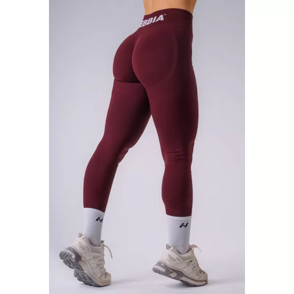  Ženske pajkice NEBBIA FLOW SEAMLESS 496 KLARET 