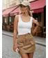 Žensko krilo DSTREET CY0440 KARAMELA