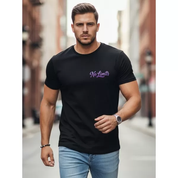  Moška majica s kratkimi rokavi DSTREET NX0134R-BK ČRNA 