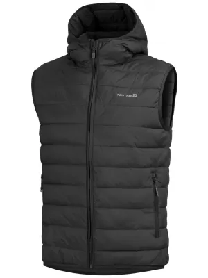 Moški telovnik PENTAGON AURORA 2.0 PUFFER HOODED VEST K04011-2.0 ČRNA