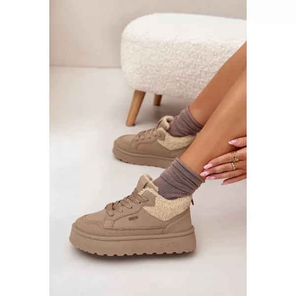  Ženski snežaki BIG STAR SHOES SS274105 BEŽ 