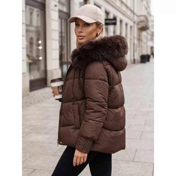  Ženska jakna DSTREET TY5894 RJAVA 