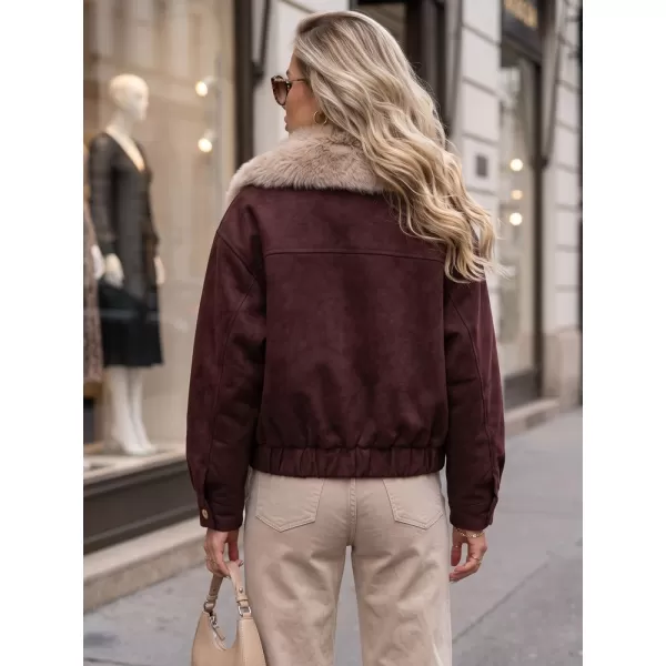  Ženska jakna DSTREET TY5696 KLARET 