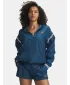 Ženska jakna UNDER ARMOUR ICON WOVEN HERITAGE QZ 6009946-498 MODRA