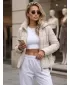 Ženska jakna DSTREET TY5860 SVETLO SIVA
