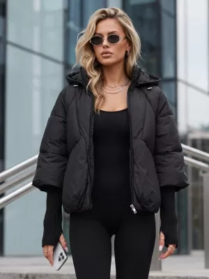 Ženska jakna DSTREET TY5826 ČRNA