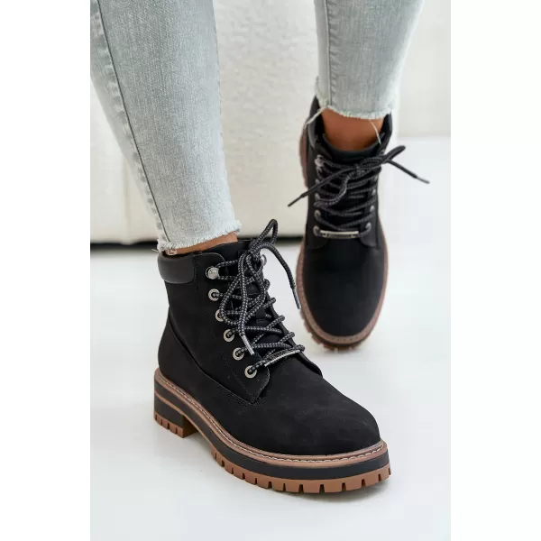  Ženski gležnjarji BIG STAR SHOES OO274A290 ČRNA 