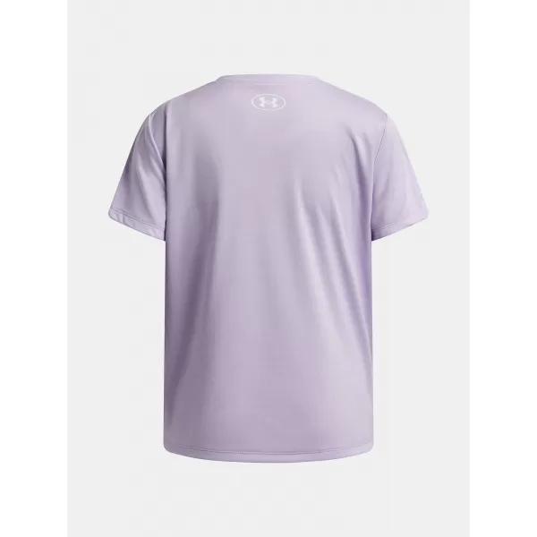  Dekliška majica s kratkimi rokavi UNDER ARMOUR TECH TWIST WDMK LOGO SS 6007134-536 VIJOLIČNA 