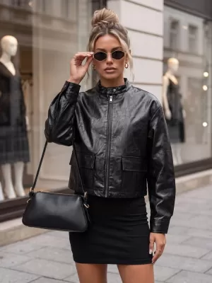 Ženska jakna DSTREET TY5849 ČRNA