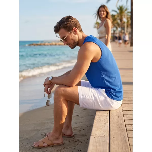  Moški športni brezrokavnik MALFINI BREEZE 820 KRALJEVSKO MODRA 