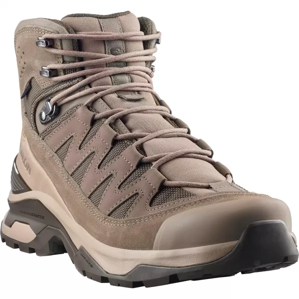  Moški čevlji SALOMON QUEST ECHO GORE TEX L49146400 OREH/DESERT TAN/ČRNA OLIVA 