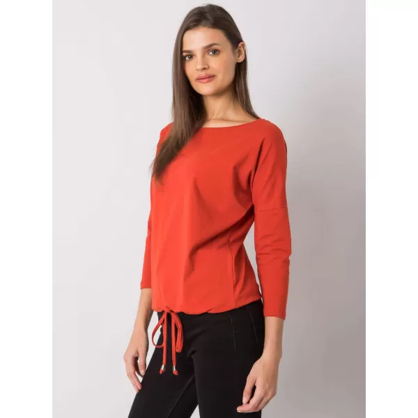  Ženska bluza BASIC FEEL GOOD RV-BZ-4691.37P TEMNO ORANŽNA 