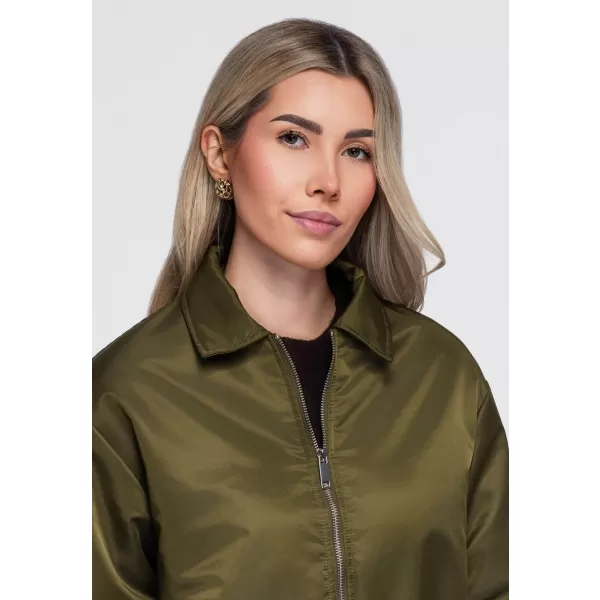  Ženska jakna OMBRE OW-JT-E0003 KAKI 