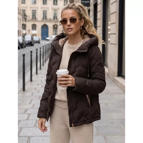  Ženska jakna DSTREET TY5944 RJAVA 