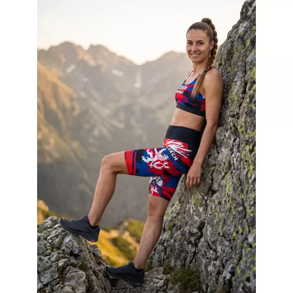  Ženske premium funkcionalne pajkice nad koleni (nove velikosti) ALTISPORT VOJ/ALW036LEG06 ČEŠKI 
