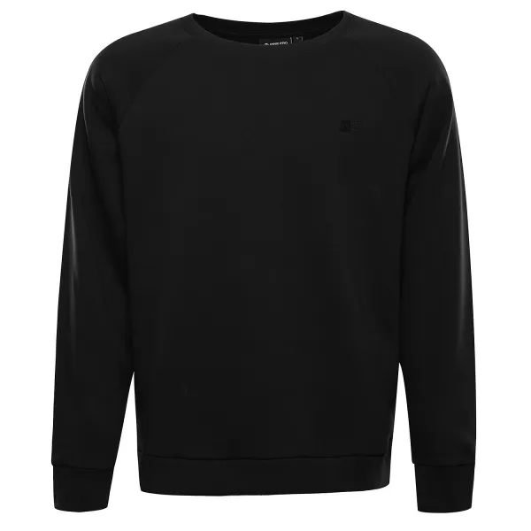  Moški pulover ALPINE PRO NEGG ČRNA 